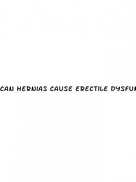 can hernias cause erectile dysfunction