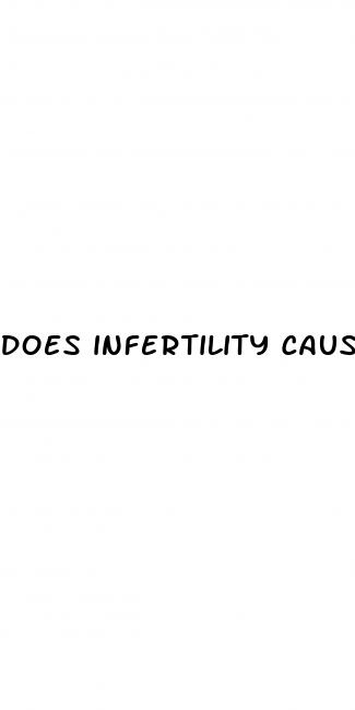 does infertility cause erectile dysfunction