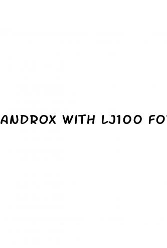 androx with lj100 for erectile dysfunction