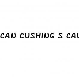 can cushing s cause erectile dysfunction