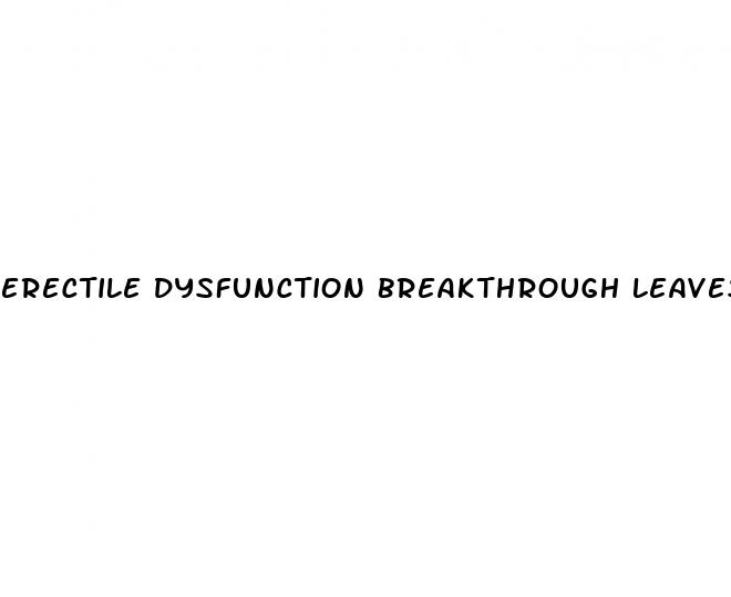 erectile dysfunction breakthrough leaves doctors speechless