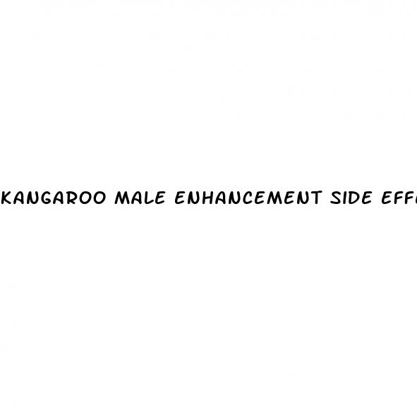 kangaroo male enhancement side effects