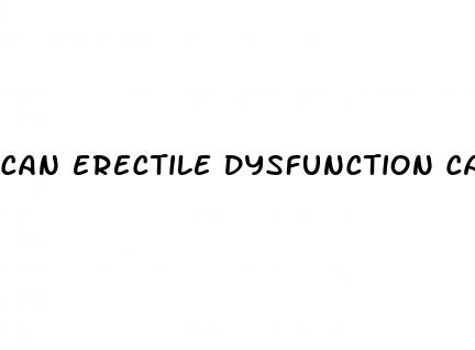 can erectile dysfunction cause depression