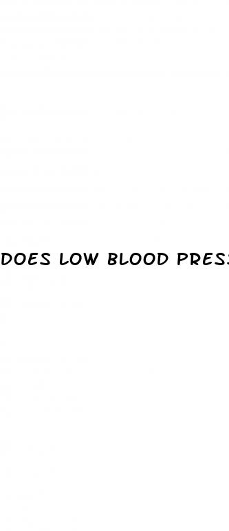 does low blood pressure affect erectile dysfunction