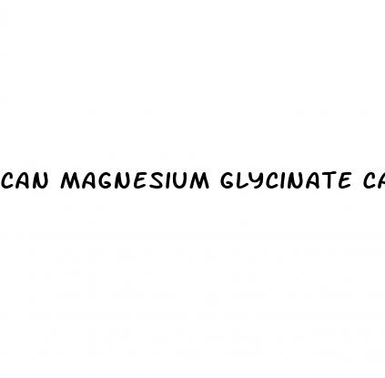 can magnesium glycinate cause erectile dysfunction