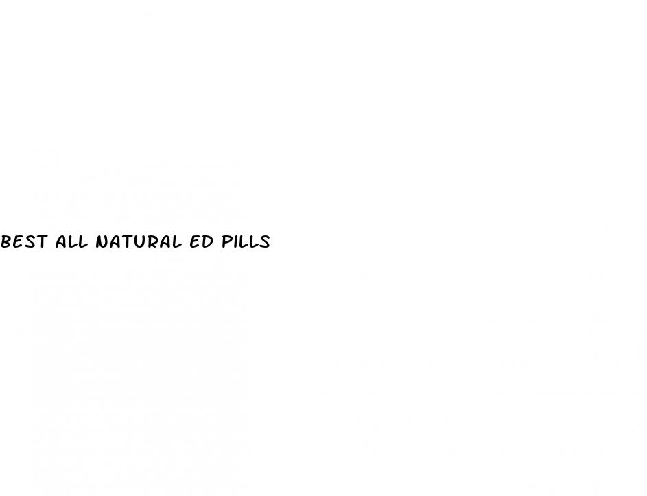 best all natural ed pills