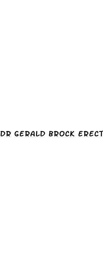 dr gerald brock erectile dysfunction