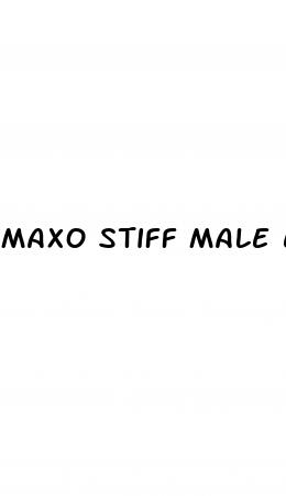 maxo stiff male enhancement lotion