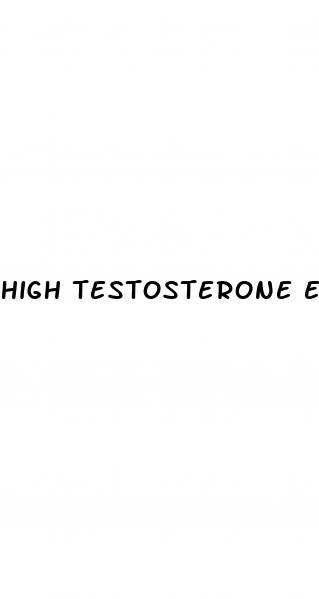 high testosterone erectile dysfunction reddit