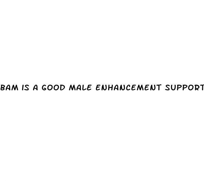 bam is a good male enhancement support