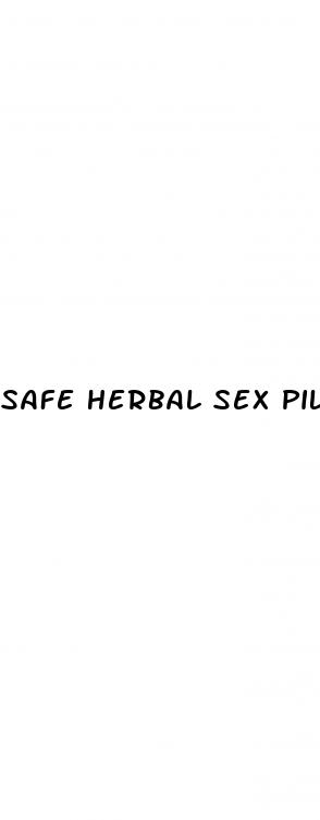 safe herbal sex pills