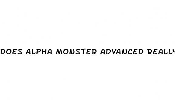 does alpha monster advanced really cure erectile dysfunction