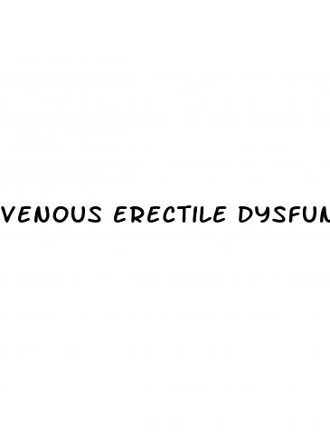 venous erectile dysfunction