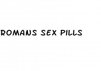 romans sex pills