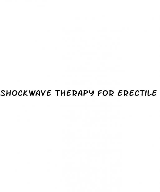 shockwave therapy for erectile dysfunction in paramus