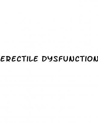 erectile dysfunction due to arterial insufficiency