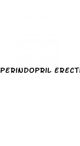 perindopril erectile dysfunction