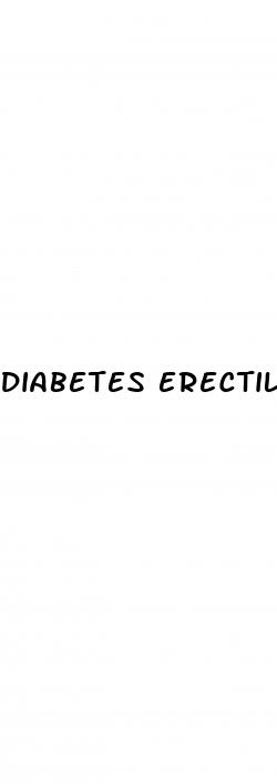 diabetes erectile dysfunction risk