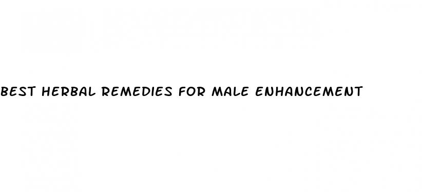 best herbal remedies for male enhancement