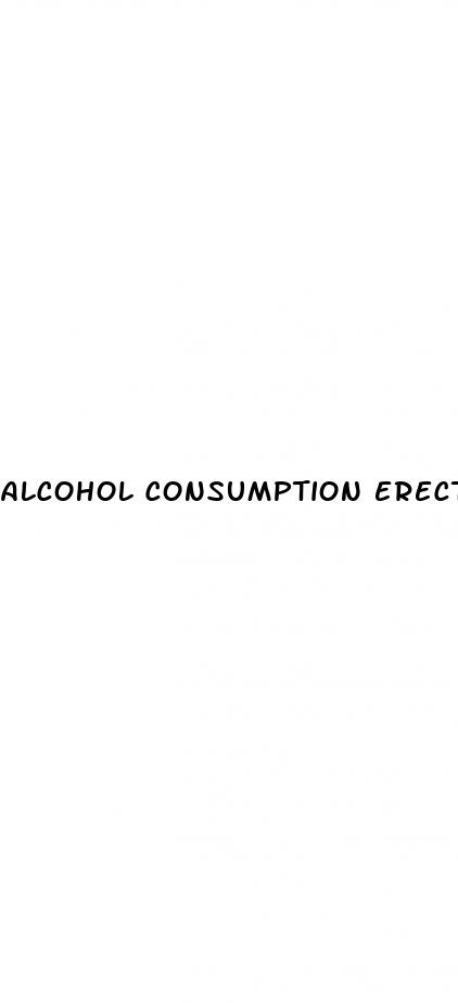 alcohol consumption erectile dysfunction