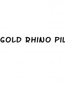 gold rhino pill male