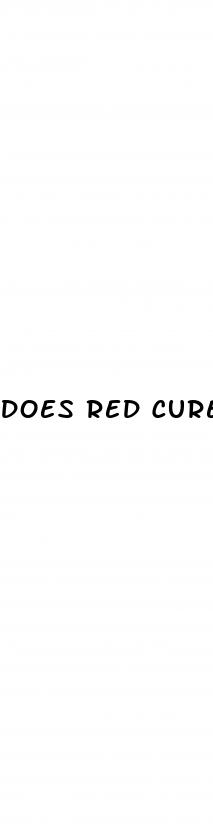 does red cure erectile dysfunction