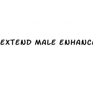 extend male enhancement pill