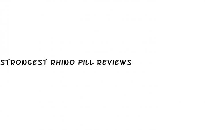 strongest rhino pill reviews