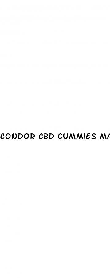 condor cbd gummies male enhancement