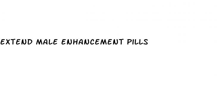 extend male enhancement pills