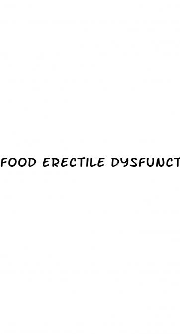 food erectile dysfunction treatment