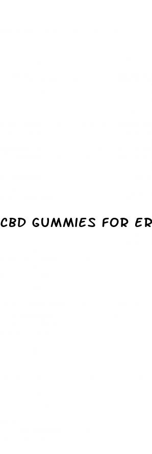 cbd gummies for erectile dysfunction near me