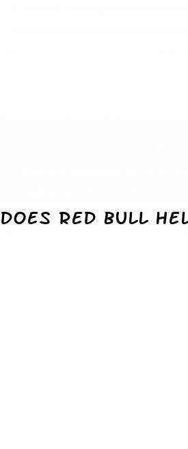 does red bull help with erectile dysfunction