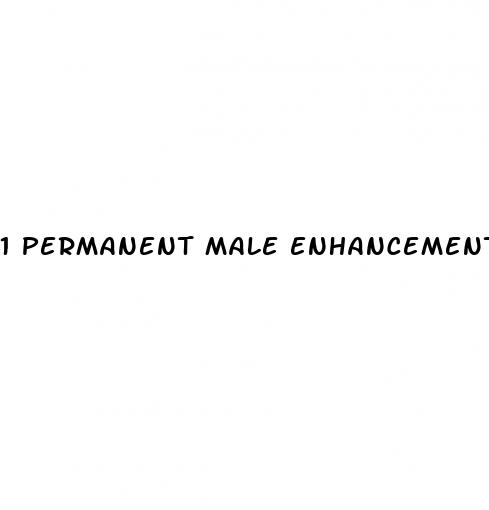 1 permanent male enhancement pills