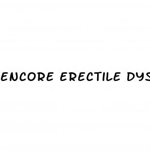 encore erectile dysfunction device