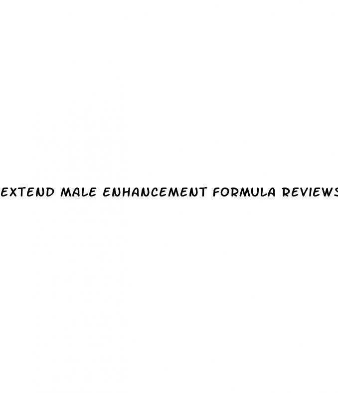 extend male enhancement formula reviews