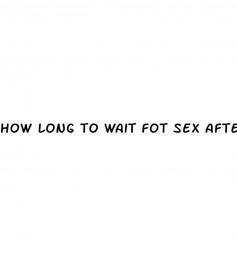 how long to wait fot sex after ph balanace pill