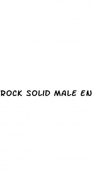 rock solid male enhancement pill