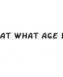 at what age do most men suffer from erectile dysfunction