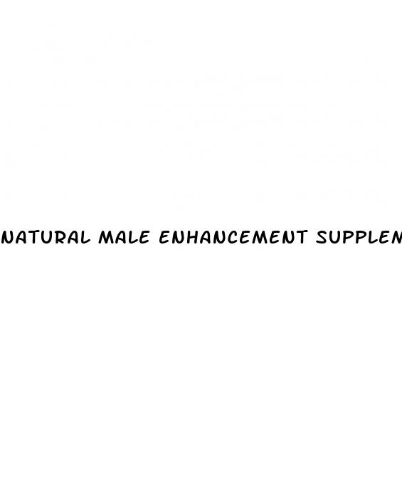 natural male enhancement supplements