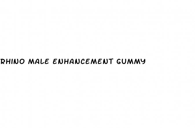 rhino male enhancement gummy