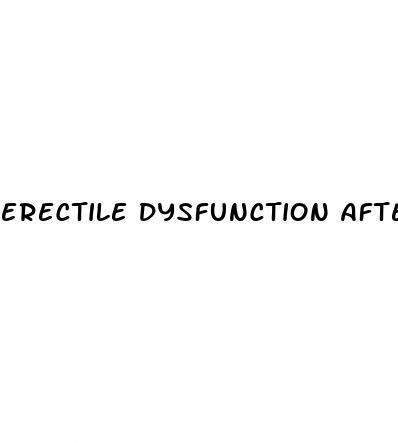 erectile dysfunction after gastric sleeve