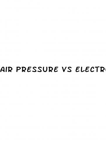 air pressure vs electromagnetic shockwave for erectile dysfunction