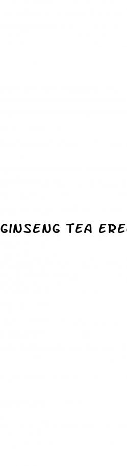 ginseng tea erectile dysfunction