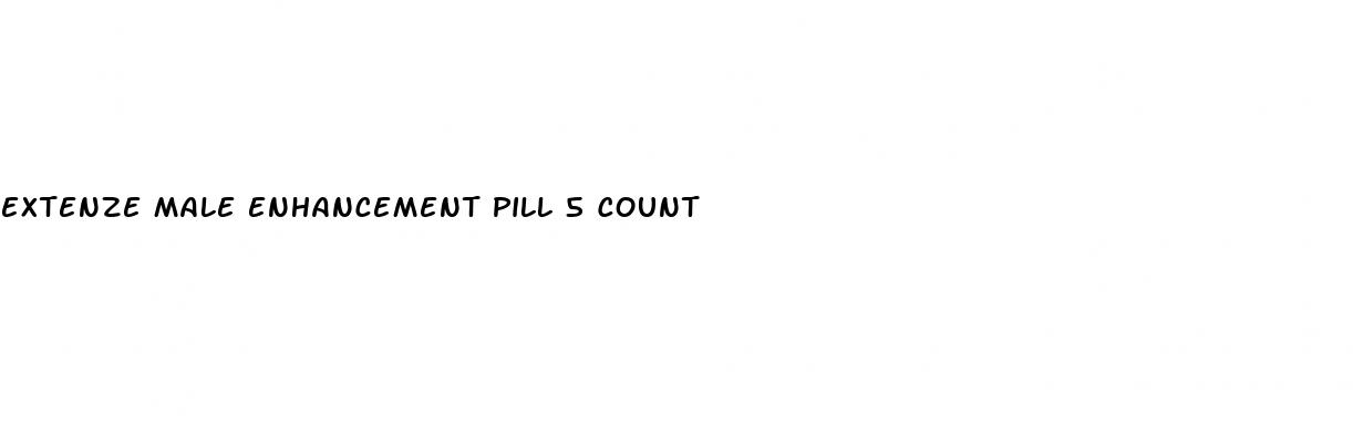 extenze male enhancement pill 5 count