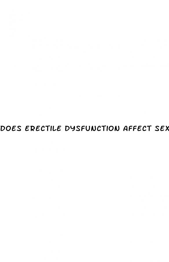 does erectile dysfunction affect sexual desire