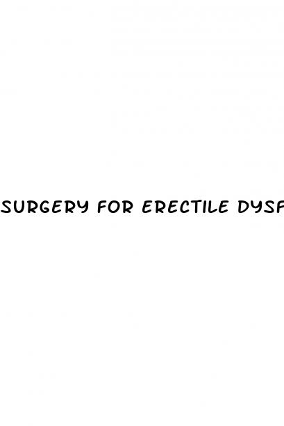 surgery for erectile dysfunction implants