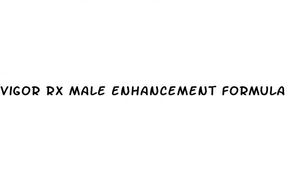 vigor rx male enhancement formula