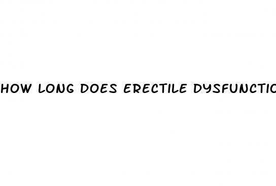 how long does erectile dysfunction last after steroids