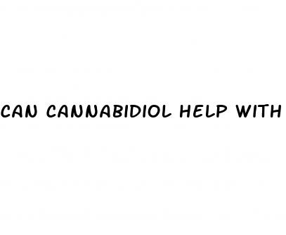 can cannabidiol help with erectile dysfunction